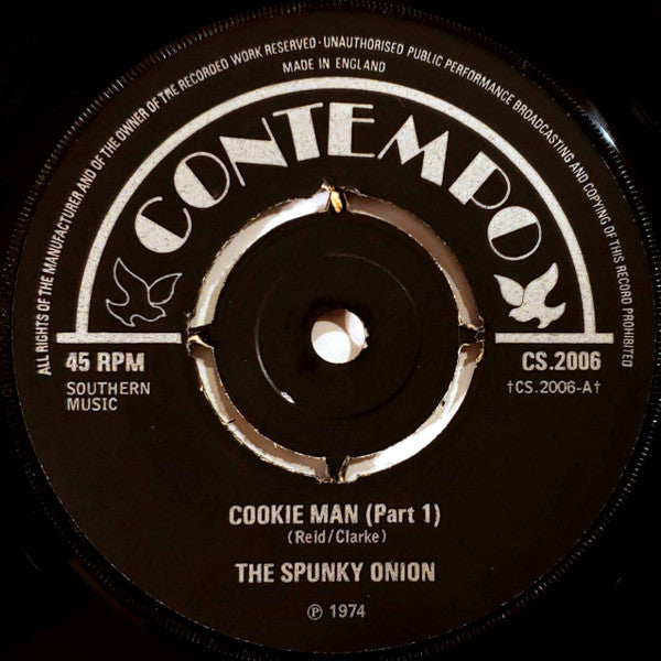 The Spunky Onion : Cookie Man (7")