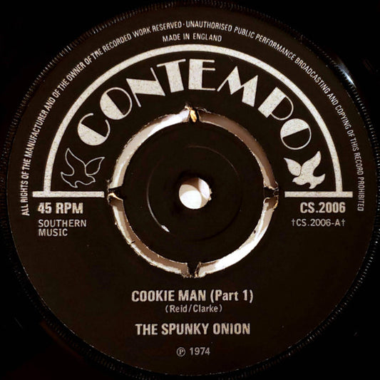 The Spunky Onion : Cookie Man (7")