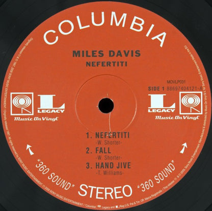 Miles Davis : Nefertiti (LP, Album, RE, RM, 180)