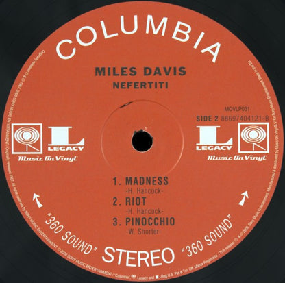 Miles Davis : Nefertiti (LP, Album, RE, RM, 180)