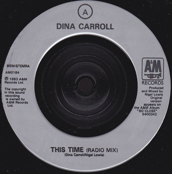 Dina Carroll : This Time (7")