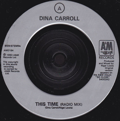 Dina Carroll : This Time (7")