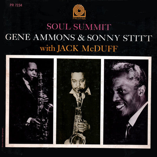 Gene Ammons & Sonny Stitt With Brother Jack McDuff : Soul Summit (LP, Album, Mono, RE, Blu)