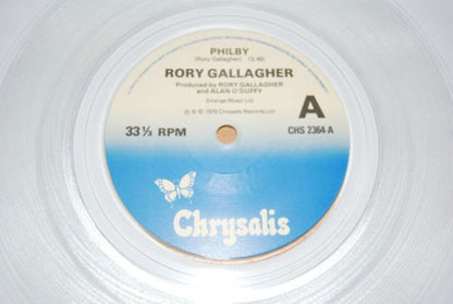 Rory Gallagher : Philby / Hellcat / Country Mile (7", Single, Ltd, Cle)