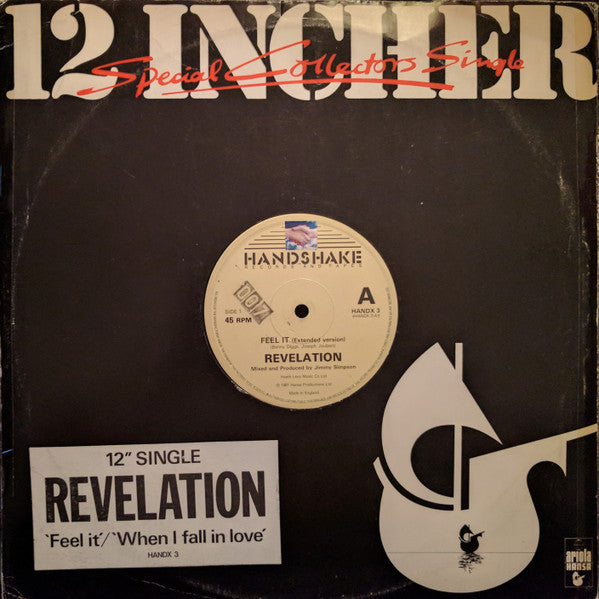 Revelation (2) : Feel It / When I Fall In Love (12", Single)