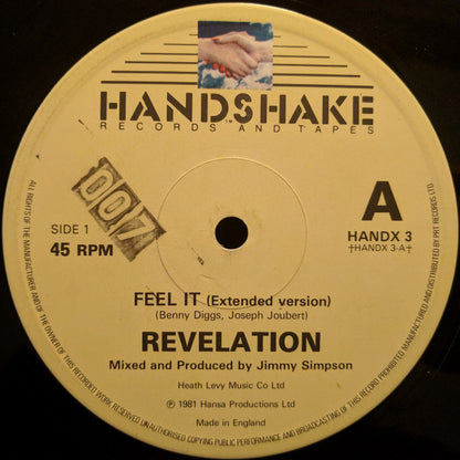 Revelation (2) : Feel It / When I Fall In Love (12", Single)