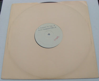 Beres Hammond : Respect To You (12", Promo, W/Lbl)