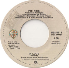Prince : Just As Long As We're Together (7", Spe)