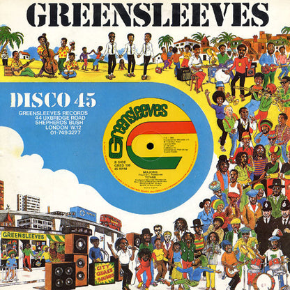 Eek-A-Mouse / Toyan : Terrorists In The City / Majorie (12")