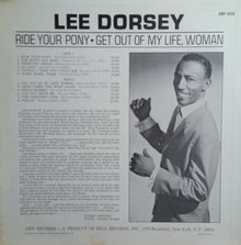 Lee Dorsey : Ride Your Pony - Get Out Of My Life Woman (LP, Album, Mono)