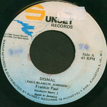 Frankie Paul : Dismal (7")