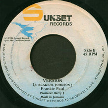 Frankie Paul : Dismal (7")