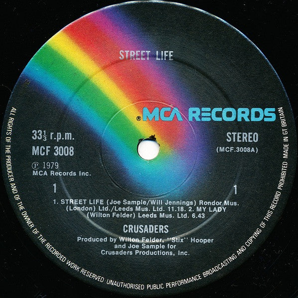 The Crusaders : Street Life (LP, Album)