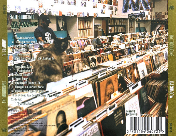DJ Shadow : Endtroducing..... (CD, Album, RP)
