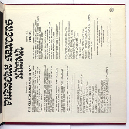 Pharoah Sanders : Karma (LP, Album, Gat)