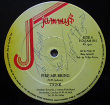 Tiger : Fire Me Bring (12")