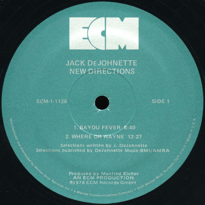Jack DeJohnette : New Directions (LP, Album)
