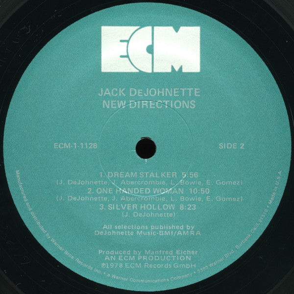 Jack DeJohnette : New Directions (LP, Album)