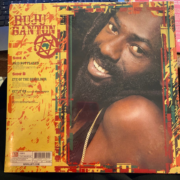 Buju Banton : Paid Not Played (12", Single)