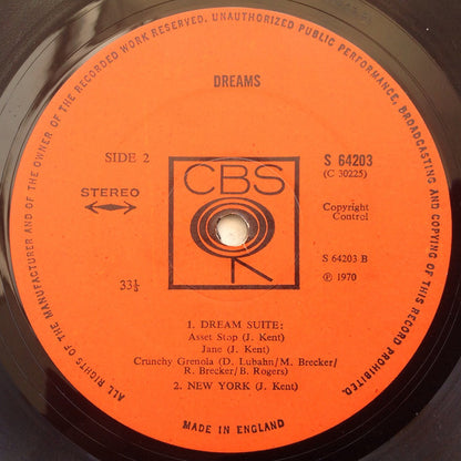 Dreams (4) : Dreams (LP, Album)