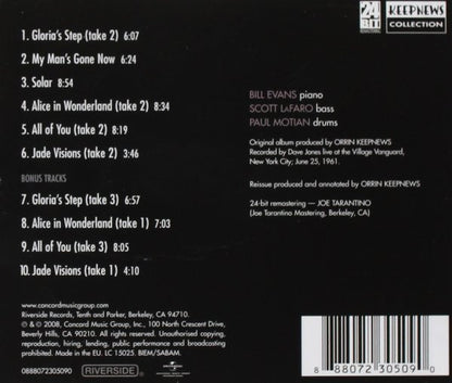 Bill Evans Trio* Featuring Scott La Faro* : Sunday At The Village Vanguard (CD, Album, RE, RM)