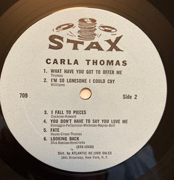Carla Thomas : Carla (LP, Album, Mono, Mon)