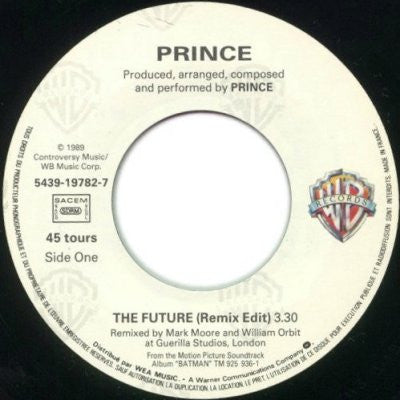 Prince : The Future (7", Single)