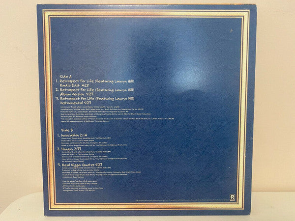 Common : Retrospect For Life (12")
