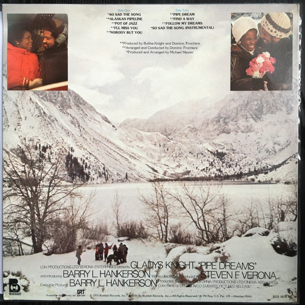 Gladys Knight And The Pips : Pipe Dreams: The Original Motion Picture Soundtrack (LP, Album, Ter)