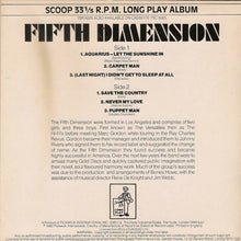 Fifth Dimension* : Fifth Dimension (7", Album, Comp)