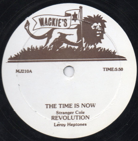 Stranger Cole / Leroy Sibbles / Bullwackies All Stars : The Time Is Now / Revolution / Take Time (12")