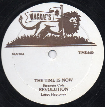 Stranger Cole / Leroy Sibbles / Bullwackies All Stars : The Time Is Now / Revolution / Take Time (12")