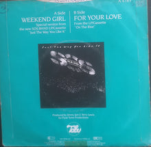The S.O.S. Band : Weekend Girl (7", Single, Blu)