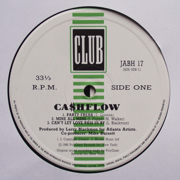 Ca$hflow : Ca$hflow (LP, Album)