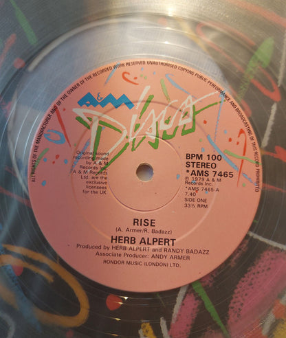 Herb Alpert : Rise (12", Single, Cle)