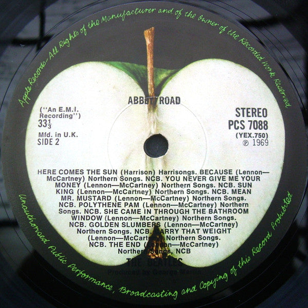 The Beatles : Abbey Road (LP, Album, M/Print, Mis)