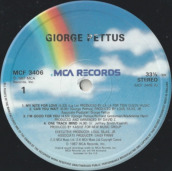Giorge Pettus : Giorge Pettus (LP, Album)