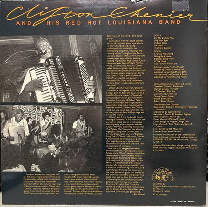 Clifton Chenier And His Red Hot Louisiana Band : I'm Here! (LP, Album)