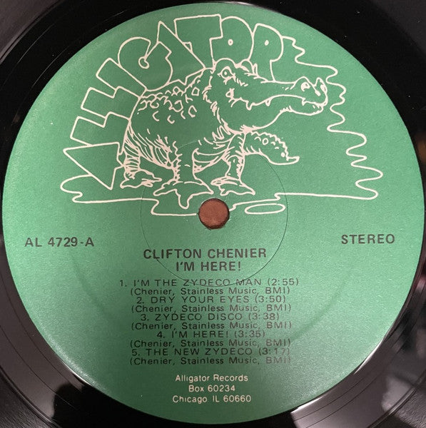 Clifton Chenier And His Red Hot Louisiana Band : I'm Here! (LP, Album)