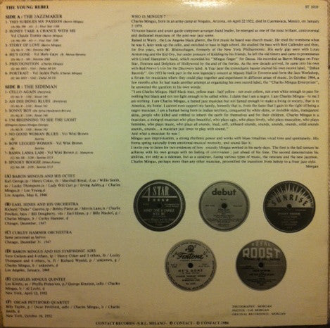 Charles Mingus : The Young Rebel (LP, Comp)