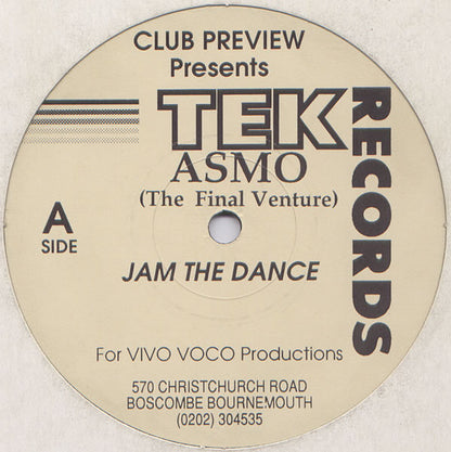 Asmo : Jam The Dance (The Final Venture) (12")