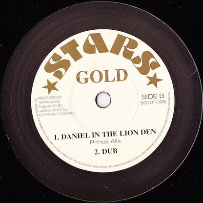 Tapper Zukie / Prince Alla : MPLA / Daniel In The Lion Den (10")