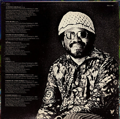 Lonnie Liston Smith And The Cosmic Echoes : Visions Of A New World (LP, Album, Ind)
