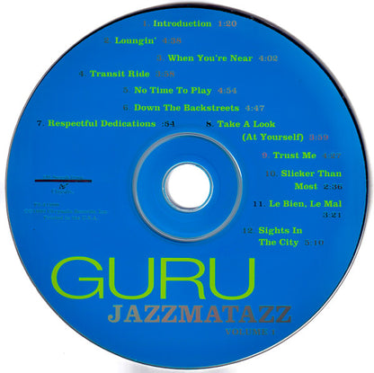 Guru : Jazzmatazz (Volume 1) (CD, Album, Cap)