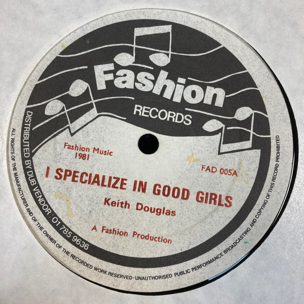 Keith Douglas : I Specialize In Good Girls (12", bla)