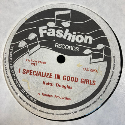 Keith Douglas : I Specialize In Good Girls (12", bla)