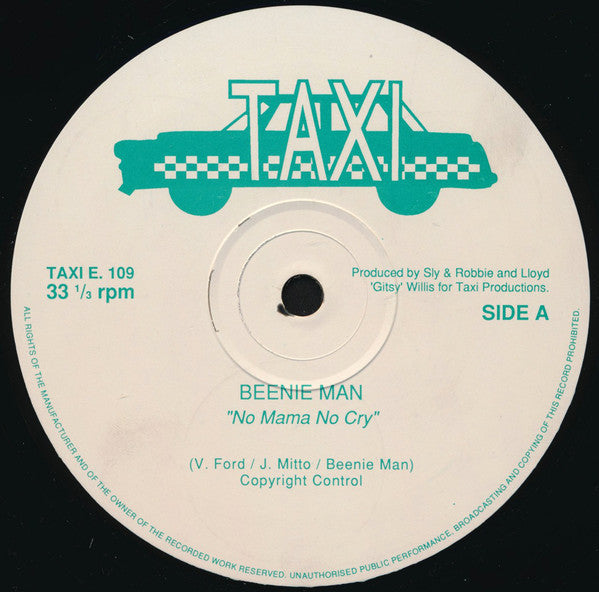 Beenie Man / Little Kirk : No Mama No Cry / Breathe Again (12")