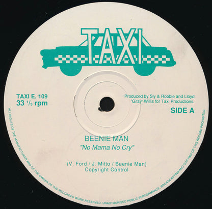 Beenie Man / Little Kirk : No Mama No Cry / Breathe Again (12")
