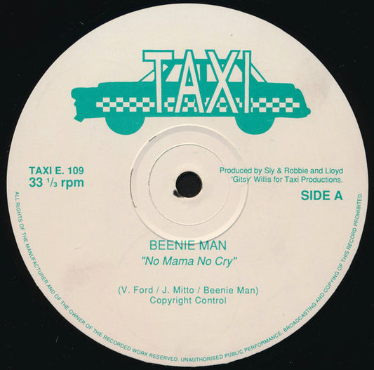 Beenie Man / Little Kirk : No Mama No Cry / Breathe Again (12")