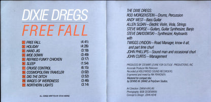Dixie Dregs : Free Fall (CD, Album, RE)